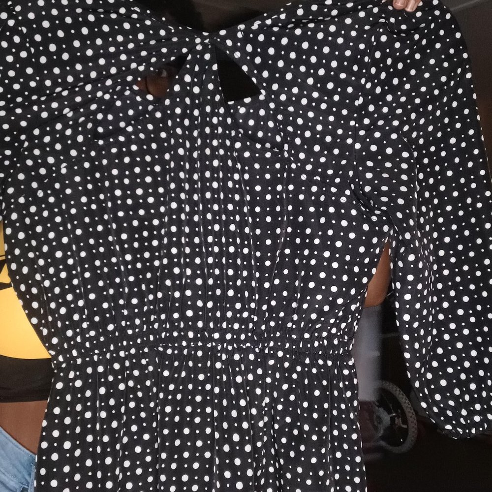 BeBop Polka dot mini dress